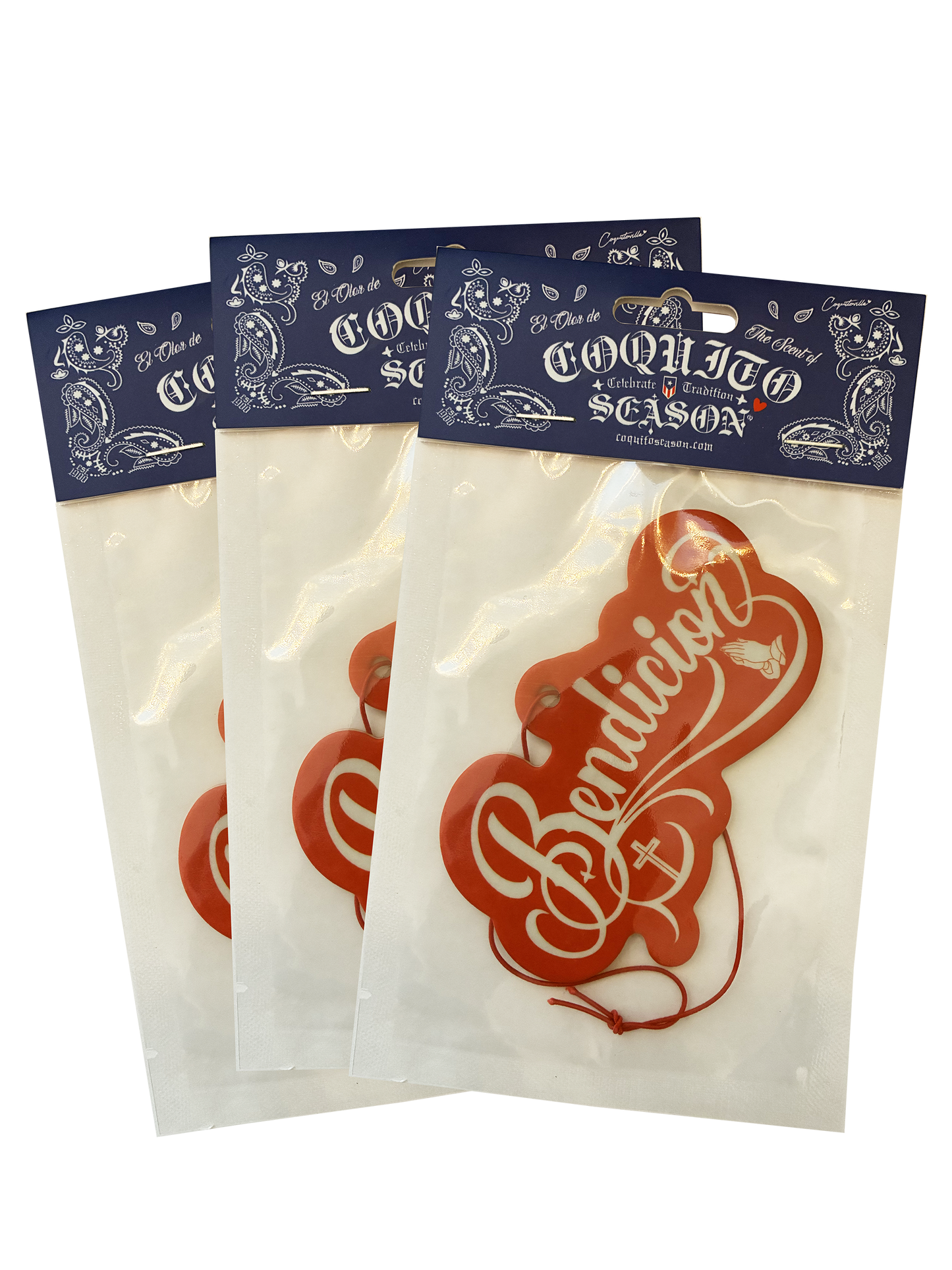 A1 - El Olor de CoquitoSeason® presents: Bendición 2.0 – Air Fresheners Red
