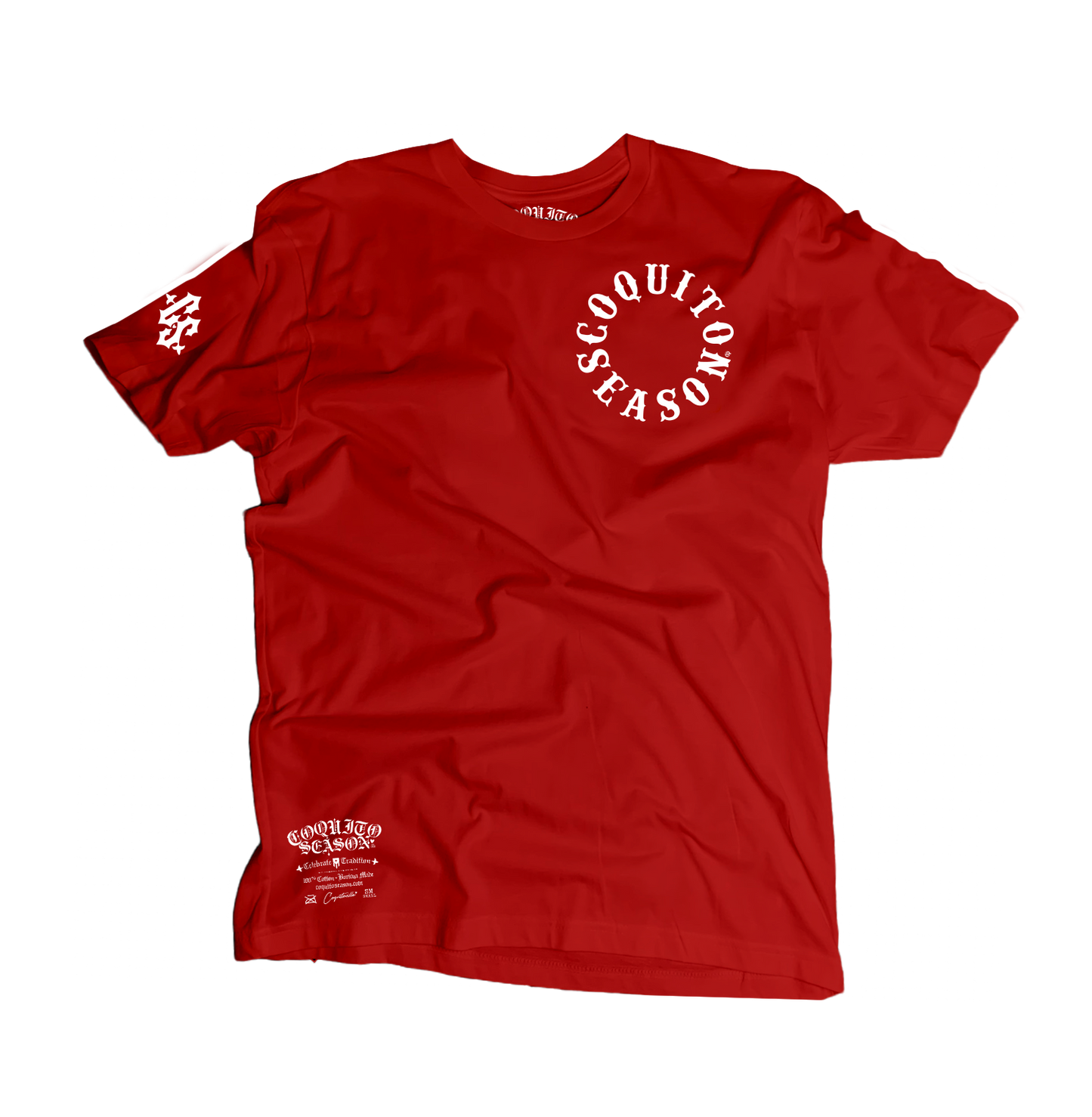 B5- CoquitoSeason® Infinite Circle Tee – Latin Pride & Culture Tee 2025