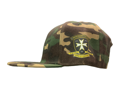 A2 - Borinqueneers Homage Snapback Hat - Camo