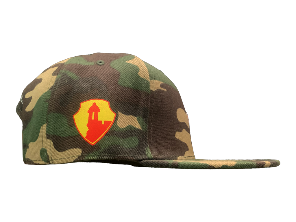 A2 - Borinqueneers Homage Snapback Hat - Camo