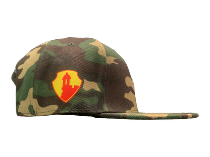A2 - Borinqueneers Homage Snapback Hat - Camo