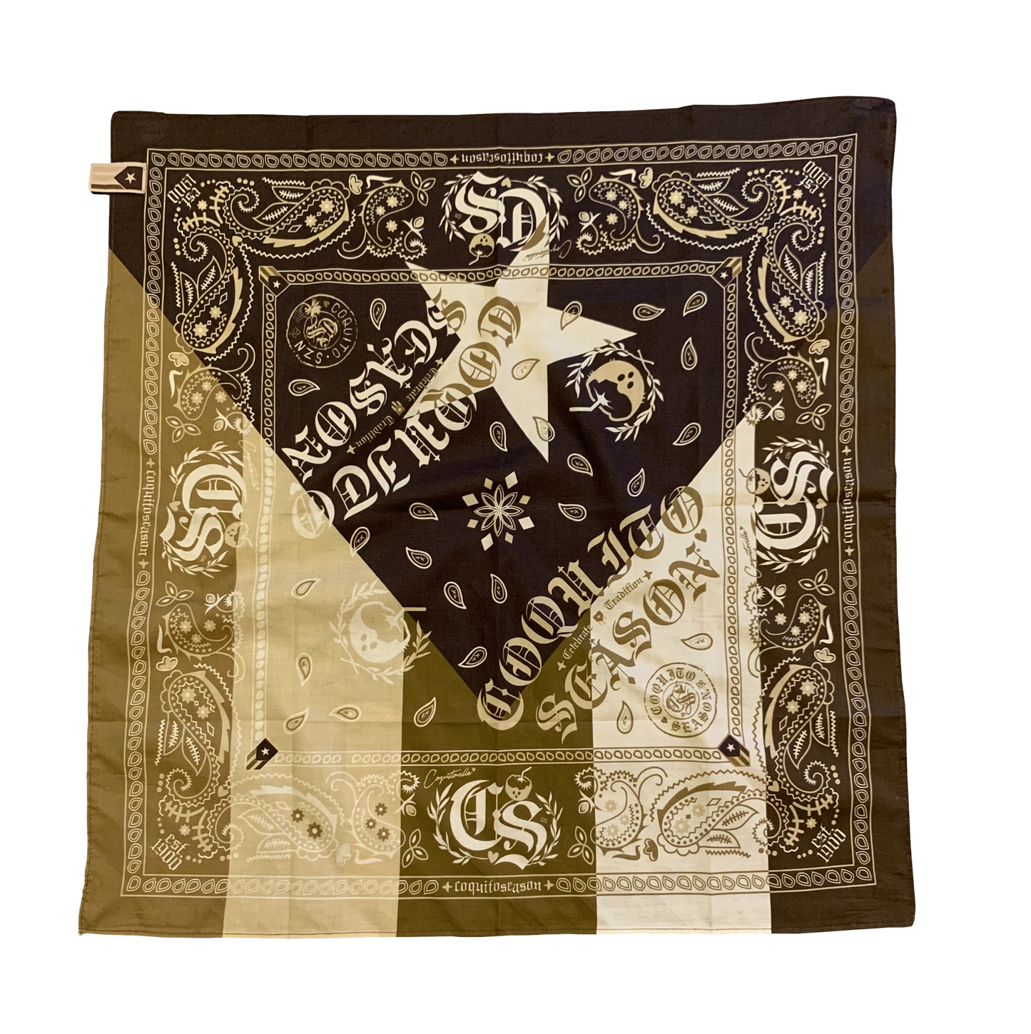 A1 - Bandana Puerto Rican Flag 🇵🇷 |  Premium 100% Cotton | 3 Colorway