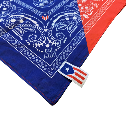 Bandana Puerto Rican Flag  🇵🇷 | Premium 100% Cotton