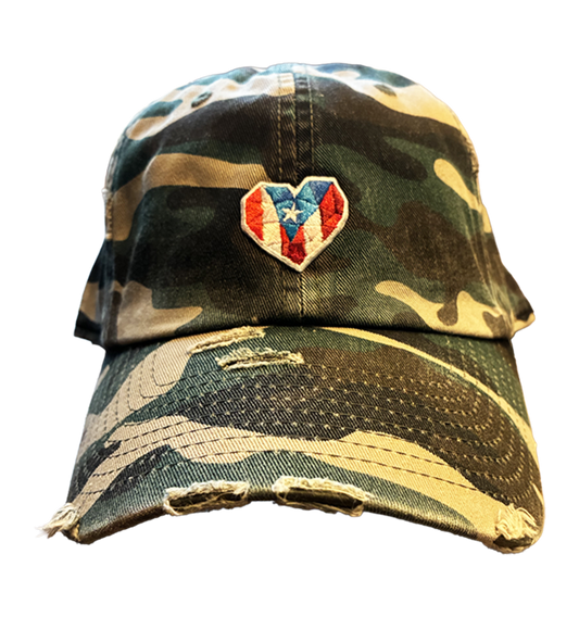 A2 - Borinqueneers Homage Papi Hat - Camo