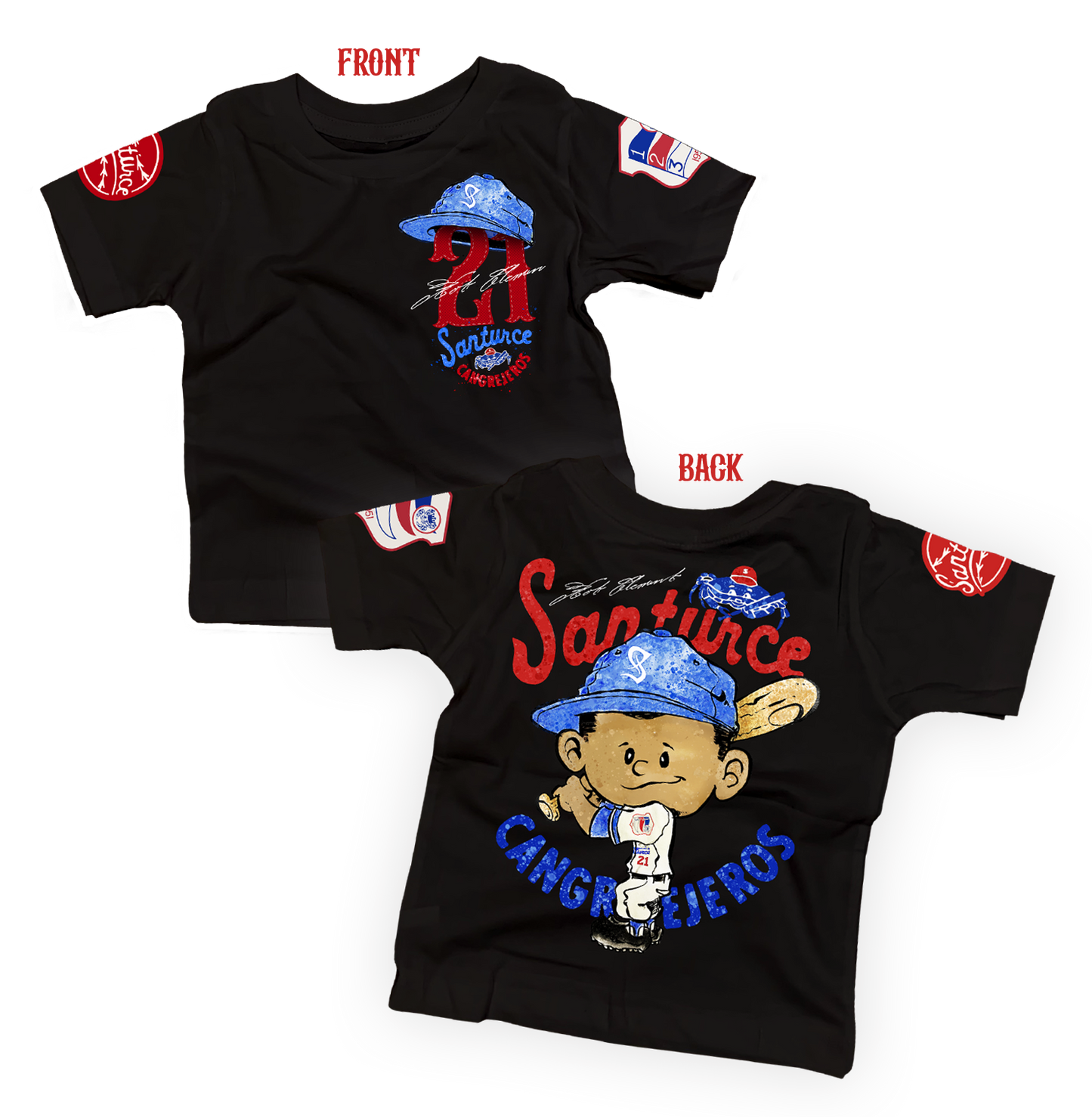 A1 - Clemente Kids  - Antes: Santurce Cangrejeros - Black