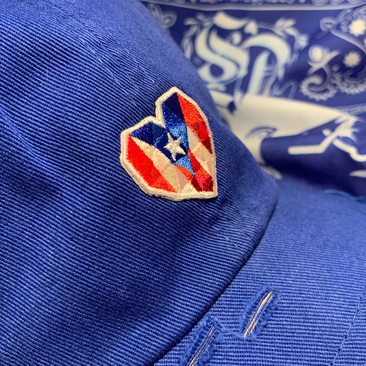 B6 - Mi Corazón Borincano - Distressed Dad Hats (6 Colorway)