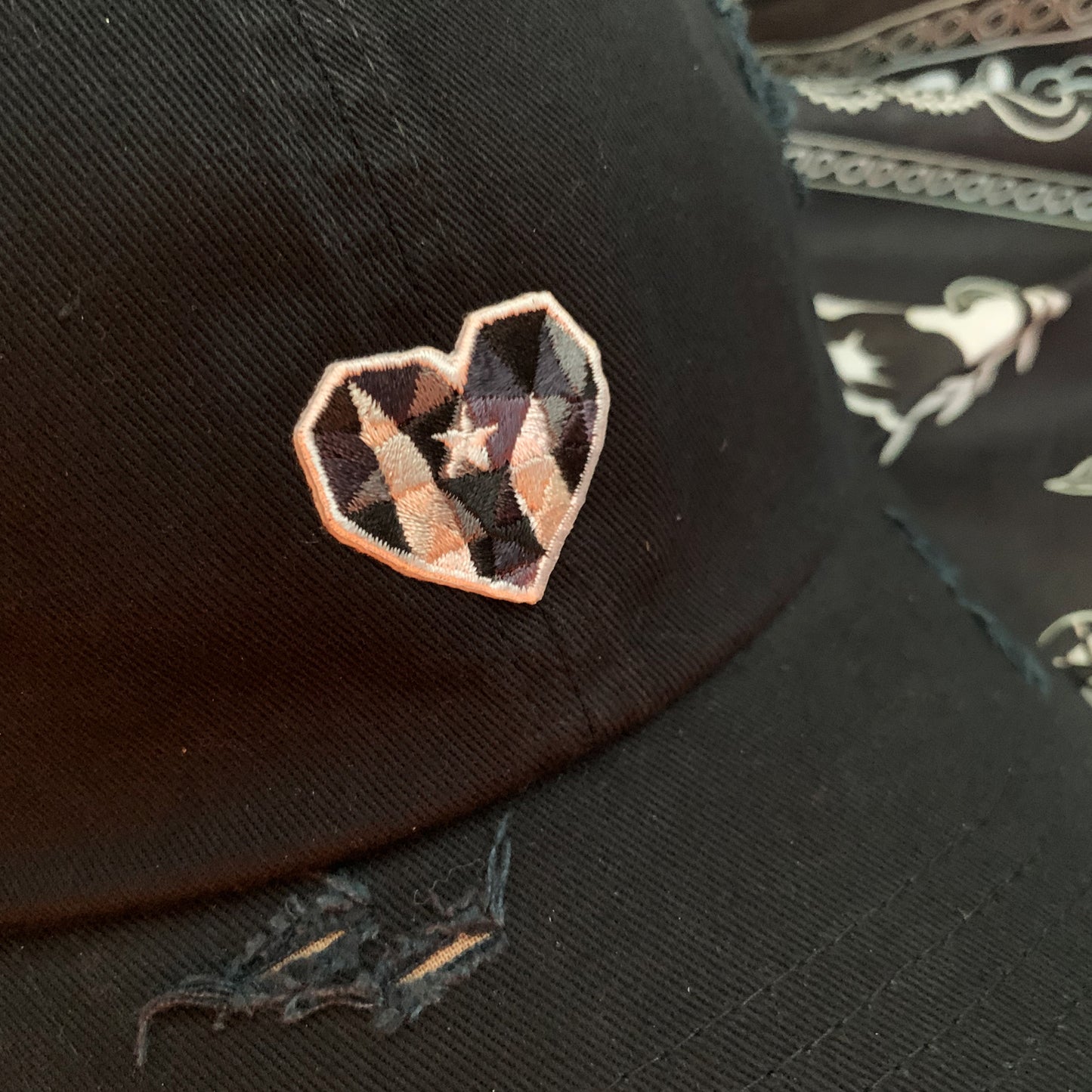 A5 - Mi Corazón Borincano - Distressed Dad Hat (La Residencia)