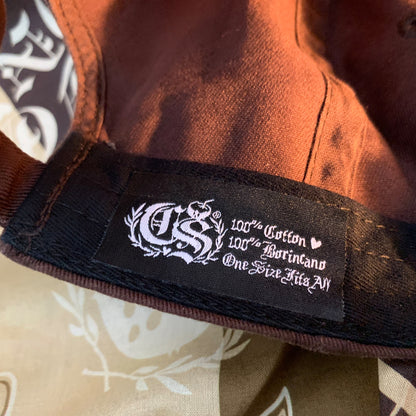 A6 - Mi Corazón Borincano - Distressed Dad Hat (Shades of Brown)