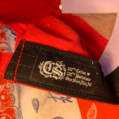 A2 - Mi Corazón Borincano - Distressed Dad Hat (Bori Red)