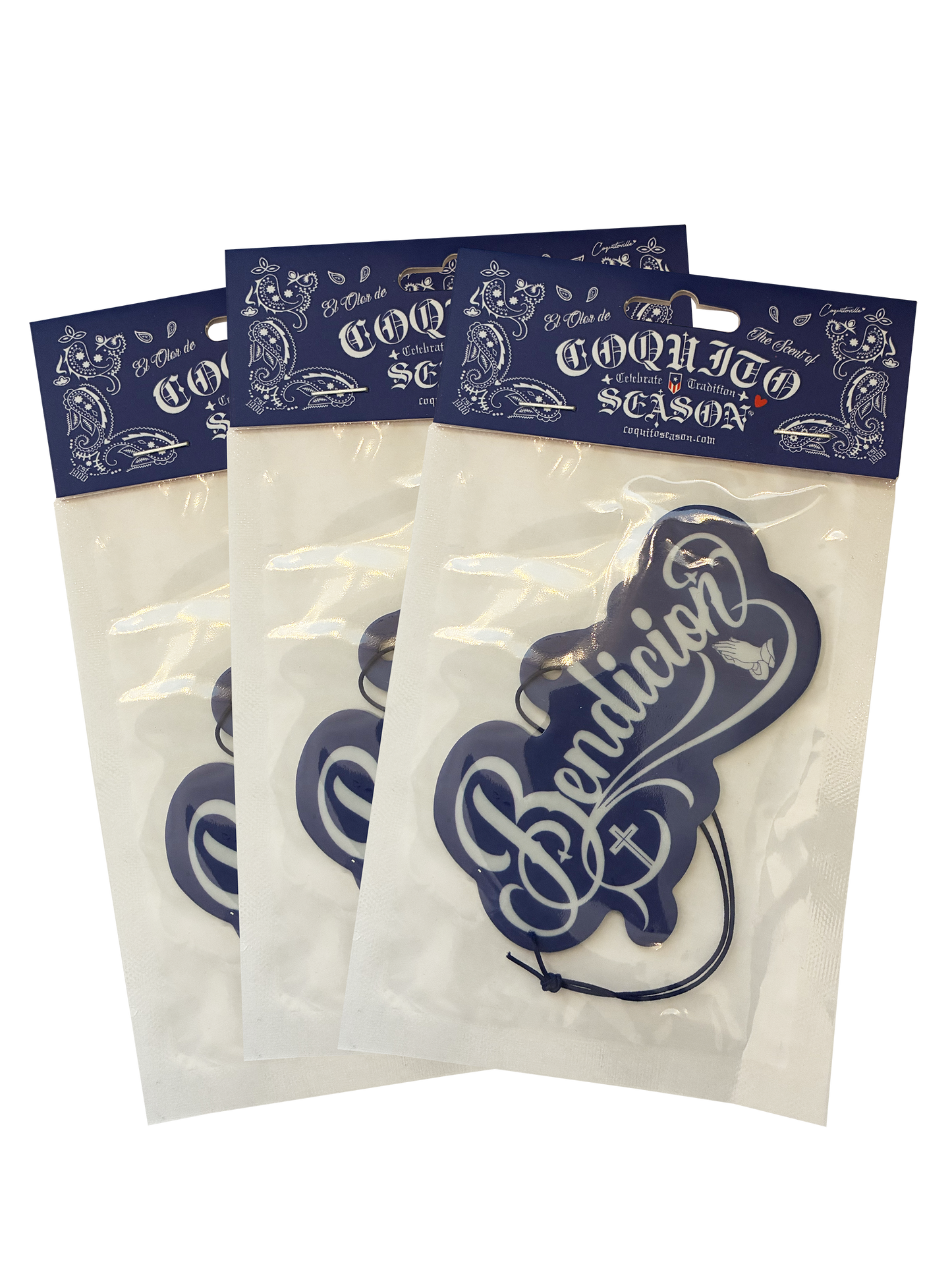 A1 - El Olor de CoquitoSeason® presents: Bendición 2.0 – Air Fresheners Blue