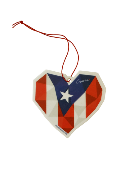 A1 - El Olor de Coquito Season®: Corazón Borincano - Air Freshener (Bori)