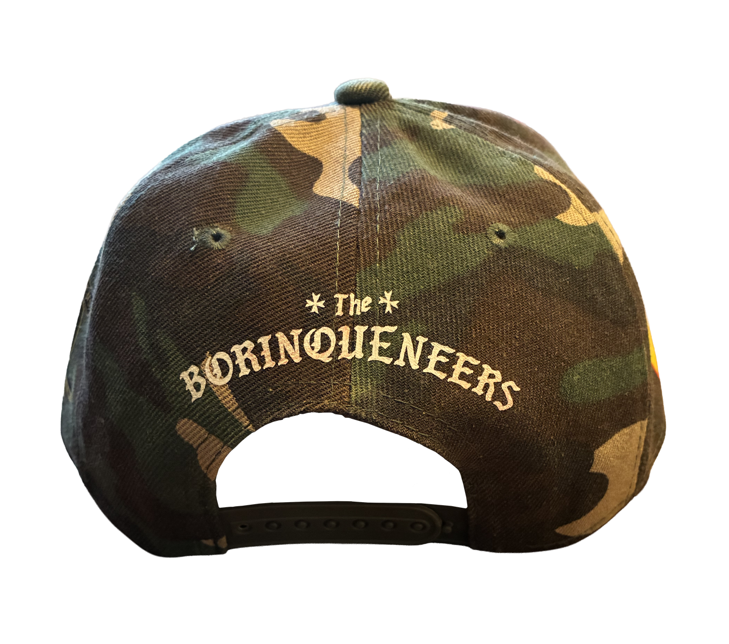 A2 - Borinqueneers Homage Snapback Hat - Camo