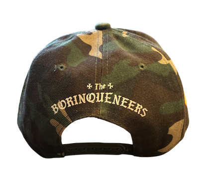 A2 - Borinqueneers Homage Snapback Hat - Camo