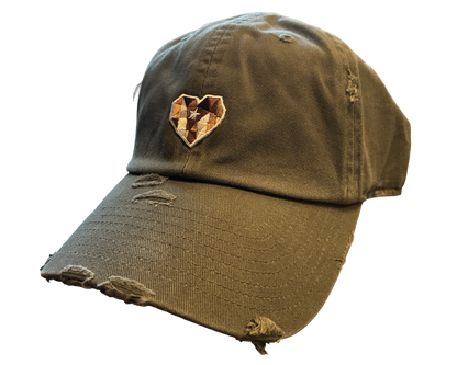 A2 - Borinqueneers Homage Papi Hat - Military Greens