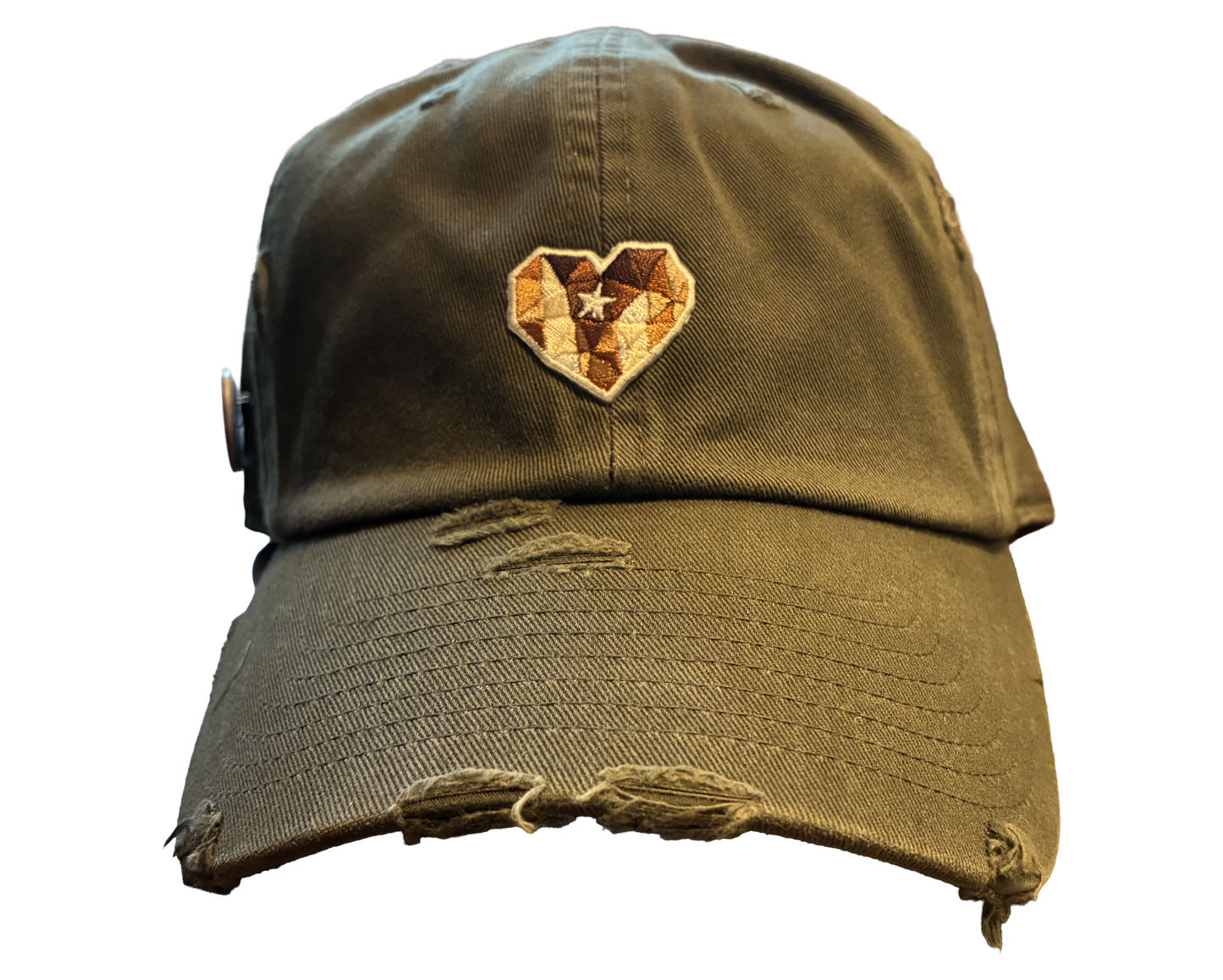 A2 - Borinqueneers Homage Papi Hat - Military Greens