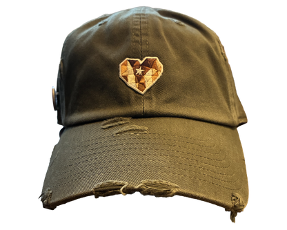 A2 - Borinqueneers Homage Papi Hat - Military Greens