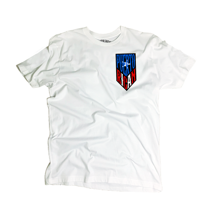 B4 - Puerto Rican Pride Shield Logo Tee – “All Day, Every Day” Graphic T-Shirt 🇵🇷